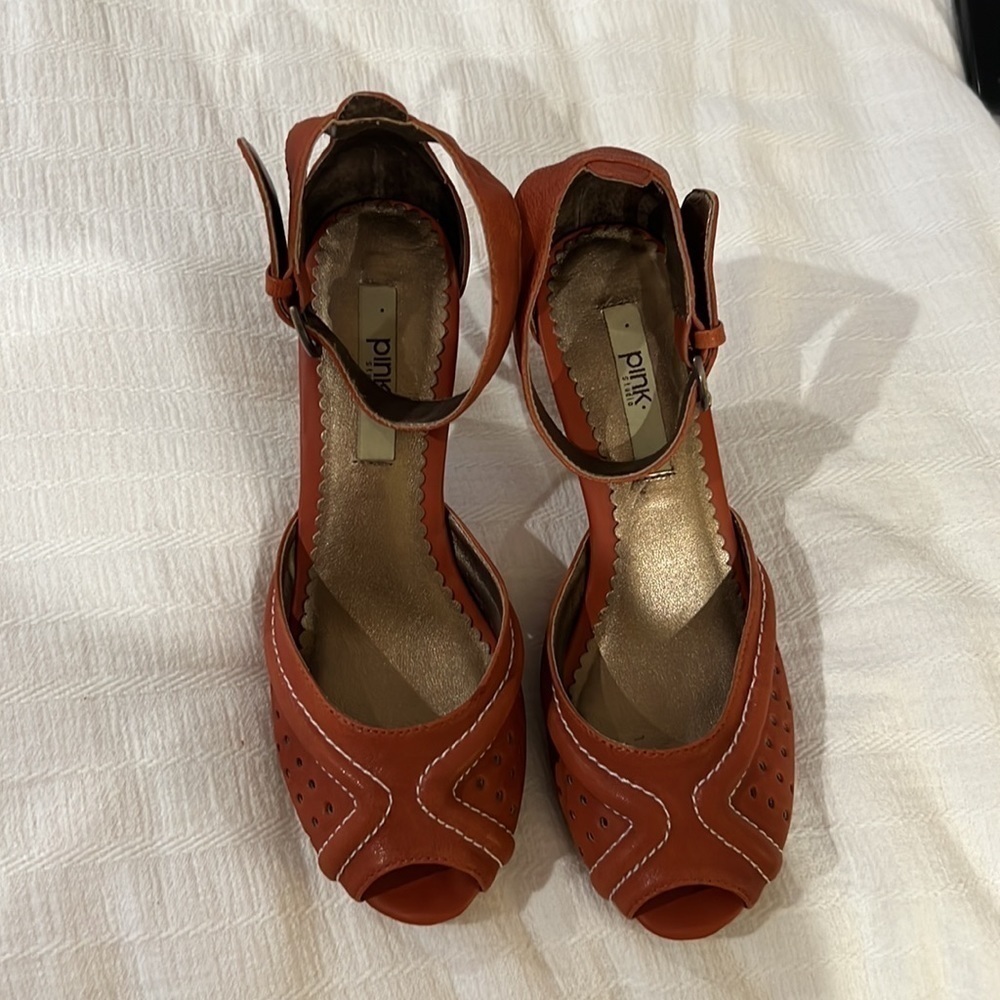 Pink Studio (Anthropologie) open toe sandals - Picture 2 of 8